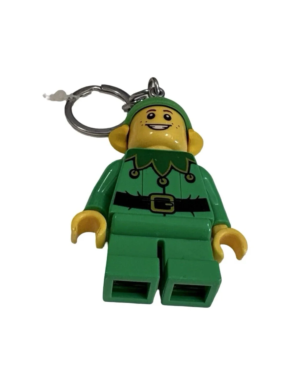 LEGO Christmas Elf Minifigure Key Chain Keychain